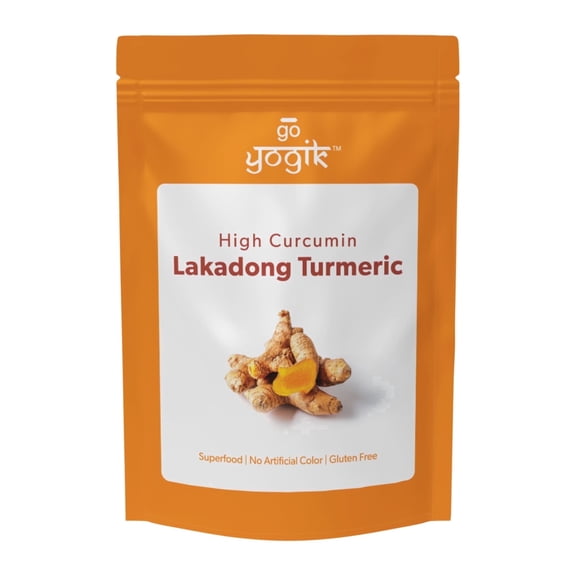 Go-Yogik Lakadong Turmeric Powder-5.3oz/150g, High Curcumin (7-9%) Certified Organic (NPOP – India) Lab Tested, Traditionally Grown, Sun Dried, Himalaya Turmeric Direct from India.