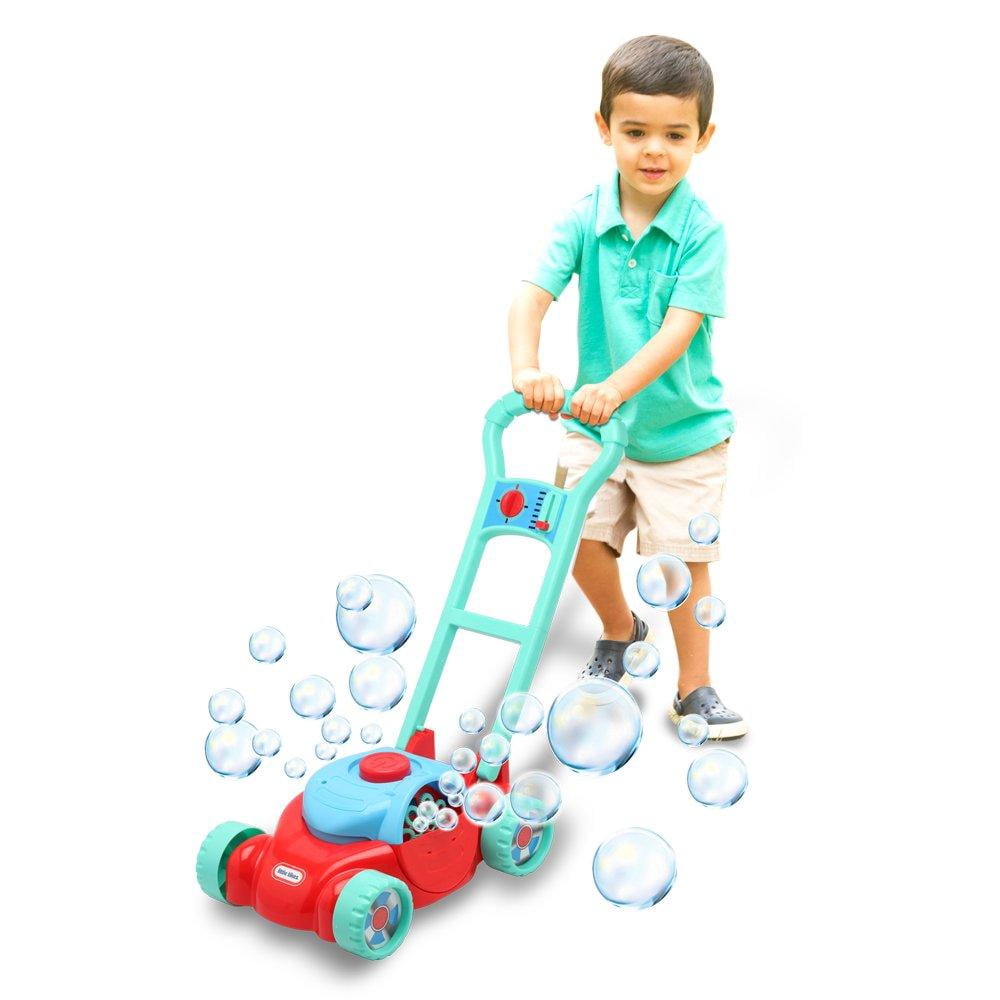 little tikes lawn mower bubbles