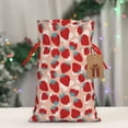 thumbnail image 5 of Naloa Red Strawberry Drawstring Christmas Bags, 3D Xmas Gift Bags, Christmas Wrapping Bags, Xmas Goodie Bags, Treat Pouch Bags, Party Favor Bags-Medium, 5 of 9