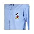 thumbnail image 2 of Adult Mickey Woven Long Sleeve Button Up Top, 2 of 5
