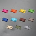 thumbnail image 5 of Ruanlalo 10Pcs Clips Buckles Simple Thicker Convenient Colorful Plastic Buckles for Lanyards Orange, 5 of 6