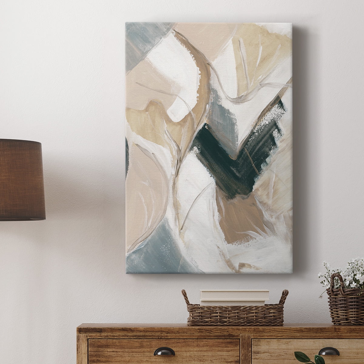Marble Lines II Premium Gallery Wrapped Canvas - Ready to Hang