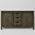 thumbnail image 5 of Marsyas 60 in W x 22 in D Rustic Brown Double Bath Vanity and Cultured Marble Countertop, 5 of 8