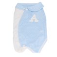 thumbnail image 2 of Cachorro verano fino chaleco camisa malla transpirable hebilla ajustable cuidado del vientre mascota perro ropa azul M, 2 of 5