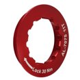thumbnail image 1 of Cassette Lock Ring, High Strength Non Fall Off Mountain Bike Cassette Lockring Oxygen Resistant Stable Fine Thread  For Outdoors Sports Black,Red,Blue,Gold, 1 of 8