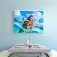 thumbnail image 3 of Diamond Cross Stitch 5D Diamond Draw Full Diamond Tiger And Cat 7304, 3 of 9
