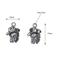 thumbnail image 3 of 30 Piezas De Aleación De Plata Cabeza Diy Colgante Artesanía Resultados Joyería Salvador Colgantes de colgantes de collar, 3 of 10