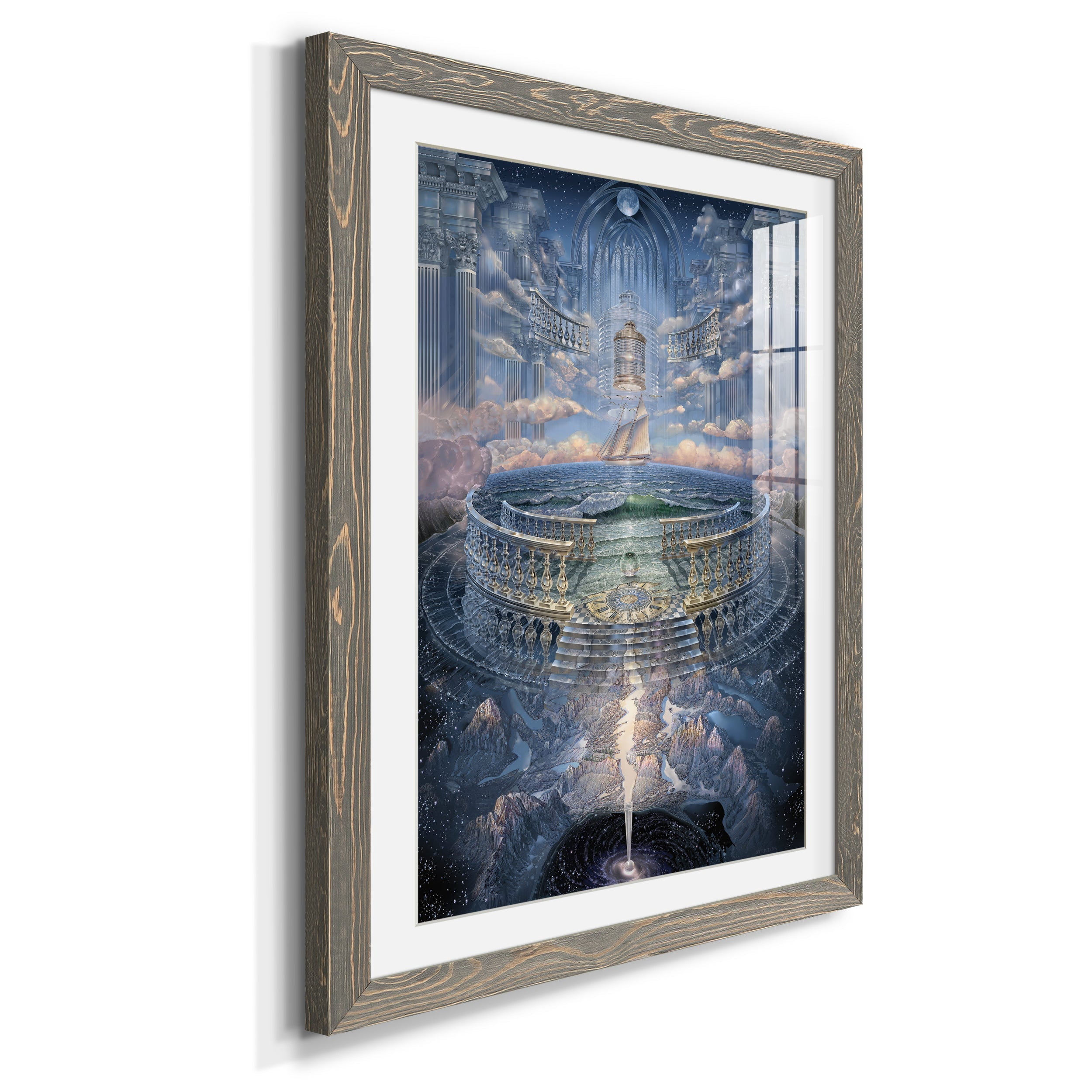 Solace II - Premium Framed Print - Distressed Barnwood Frame - Ready to Hang
