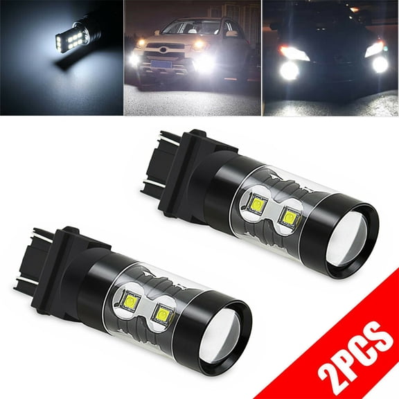 LED Backup Reverse Light Bulbs 2pc 6000K For Dodge Ram 1500 2500 3500 2003-2006
