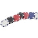 thumbnail image 3 of Juego de fichas de póquer Irfora Juego de fichas de póquer Kit de póquer de 200 piezas con caja de aluminio Fichas de casino Juego de póquer de 2 barajas de naipes Irfora Juego de fichas de póquer, 3 of 7