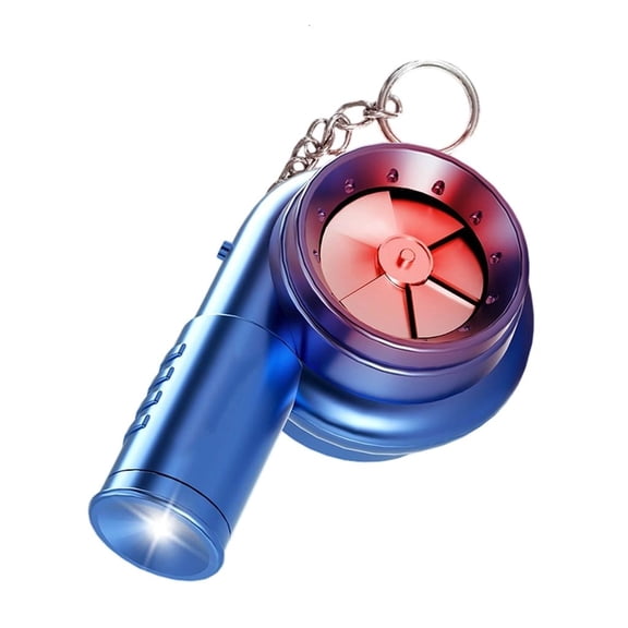 LICEWO Interactive Turbocharging Keychain with Sound and Light for Bags Keys Ornament