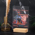 thumbnail image 4 of Republican Doberman Pinscher Making Woof Count Election 2024 Acrylic Plaque Sign Ashwood Base Doberman Dog Lover Gifts Home Desk Decor - 01002, 4 of 5