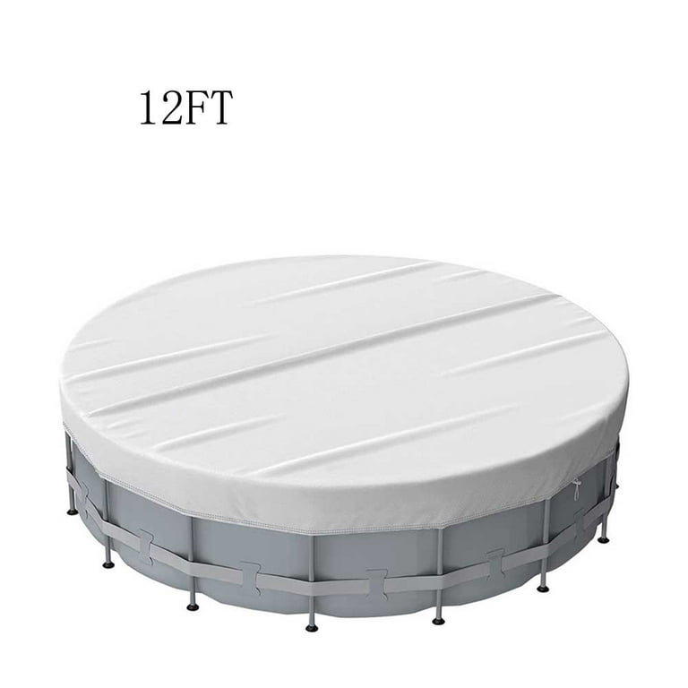 YaSaLy Round Pool Cover Solar Covers For Above Ground Foldable