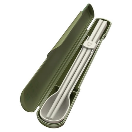 

Stainless Steel Flatware Set Camp Reusable Stainless Steel/Resin Flatware Home Kitchen Hotel Restaurant Tableware Cutlery Set Green Pp Resin