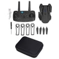 thumbnail image 1 of Drone quadricoptère aérien E88 à 4 essieux, double caméra HD, haute résolution, pliable et basculant, noir, 1 of 4