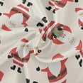 thumbnail image 2 of Coolnut Christmas Santa Claus Round Tablecloth 60", Waterproof Stain and Wrinkle Resistant Washable Decorative Table Covers for Kitchen Dining Tabletop Party Outdoor Picnic Christmas Decor, 2 of 7