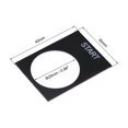 thumbnail image 2 of Unique Bargains 10pcs 25mm Diameter Plastic Push Button Switch Indicator Notice Board (START) ,Black, 2 of 3