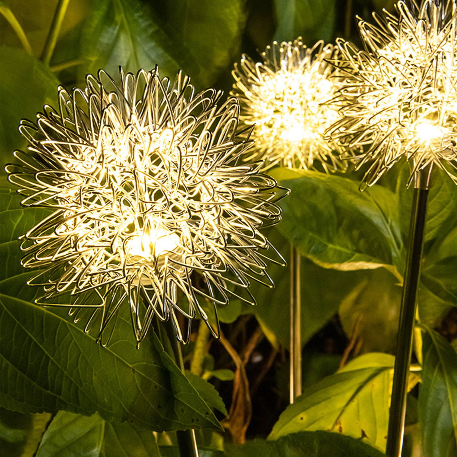 Solar Garden Light, Dandelion, Outdoor Decoration