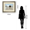 thumbnail image 2 of Classy Art DM5835 34 x 40 in. Winds Aloft by Billy Jacobs Framed Print Wall Art, 2 of 5