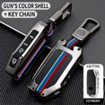 thumbnail image 1 of Car Key Fob Cover Case Protector Zinc Alloy 3 4 5 Buttons Remote Key Case Cover Fob For Kia Seltos Telluride K5, 1 of 12