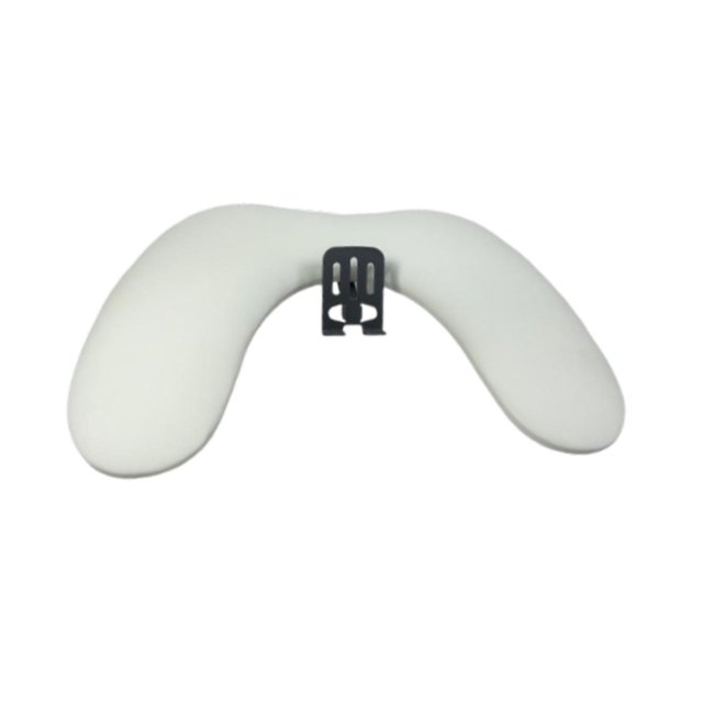 Reposabrazos de manicura, herramienta de salón, cómodo, multifuncional, plegable, para tecnología de uñas. Blanco