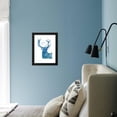 thumbnail image 5 of Indigo Deer I, Animals Framed Art Print Wall Art by Gwendolyn Babbitt Sold by Art.Com, 5 of 5