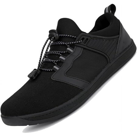 Men s and Women s Casual Fitness Sneakers  Lightweight  Breathable  Waterproof  Trail Running  Non-Slip Rubber Outsole  Black/Grey/White The Design of The Shoes is Simple and Stylish