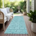 thumbnail image 6 of Addison Rugs Chantille Indoor/Outdoor Transitional Geometric Teal Washable Runner Rug, 2'3" x 7'6", 6 of 6