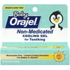 Orajel Non-Medicated Cooling Teething Gel, Daytime, 0.33 oz