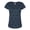 Denim Star, variant on - Women's Star Print Scoop Neck Tee - 3629 - Natural Heather Star
