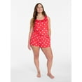 thumbnail image 2 of Joyspun Women's Cozy Lounge Collection Hacci Knit Sleep Tank Top, Sizes XS-3X, 2 of 6
