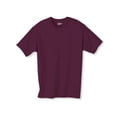thumbnail image 3 of Hanes 5250 Tagless T-Shirt Size 6XL, Maroon Red, 3 of 6