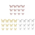 thumbnail image 2 of Bearachild 12 piezas lindos insectos 3D pegatinas de pared hogar sala de estar decoración de papel papel tapiz removible calcomanías de pared realistas Decoración del hogar Plata Bearachild HA066028-03, 2 of 6