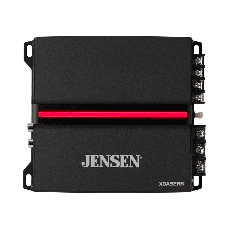Scandyna Amp / Amp 2用ウォールブラケット ブラック／シルバー JENSEN Power Audio XDA92RB Class D 2 Channel Bridgeable Amplifier
