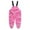 Hot Pink, variant on Childs Cartoon Sling Rain Pants For Baby Boys Girls Play Water Assault Pants