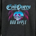 thumbnail image 3 of Disney Villains - Evil Queen Bad Apple - Women's Lightweight French Terry Long Sleeve Shirt, 3 of 5