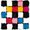 White Checkered Pattern, variant on FORMRS 1-Subject Spiral Notebook 8" x 5" College Ruled 60 Refillable Sheet A5 Hard Cover, Pink Checkered Pattern