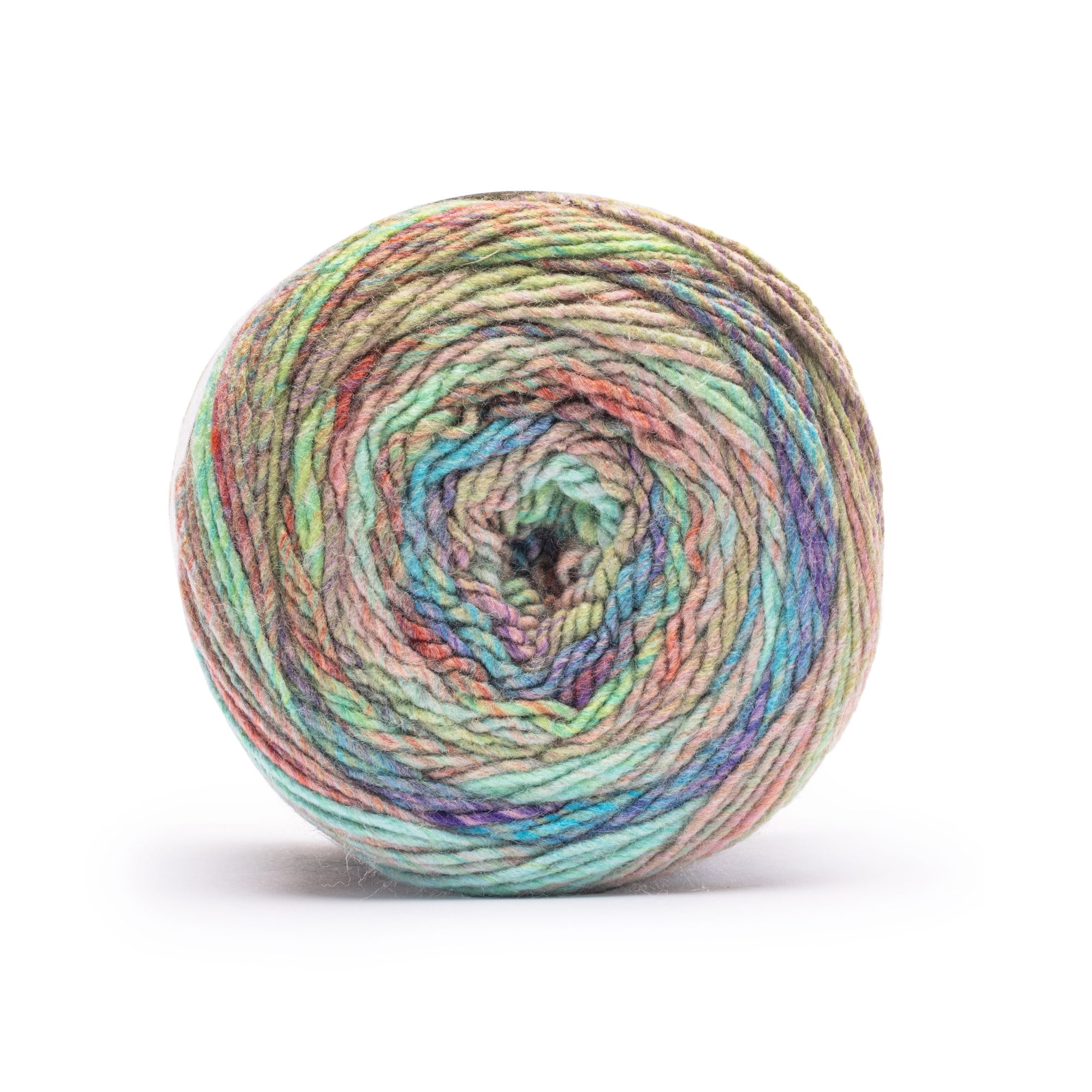 Red Heart® Roll With It Melange™ #4 Worsted (Medium) Acrylic Yarn, Opal 5.29oz/150g 389 Yards (3 Pack)