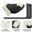 thumbnail image 6 of NAMSAN Dog Sweater Soft Warm Pullover for Small Dog, Puppy, Grey, 6 of 8
