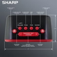 thumbnail image 2 of Sharp Despertador Súper Fuerte para Personas Que Duermen Mucho, 6 Sonidos de Activación Extremadamente Fuertes: hasta 115 dB de Volumen, 2 of 5