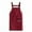 Red, variant on Hiroekza Bib Apron with Pockets Adjustable Kitchen Cooking Waterproof Oil Proof Unisex Waistcoat BBQ Chef Apron for Women Men Stylist Black