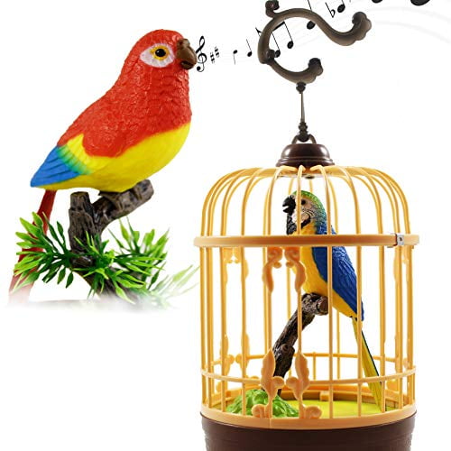 singing parakeet toy