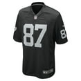 thumbnail image 2 of Men's Nike Michael Mayer Black Las Vegas Raiders  Game Jersey, 2 of 6