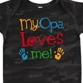 thumbnail image 4 of Inktastic My Opa Loves Me Boys or Girls Baby Bodysuit, 4 of 5