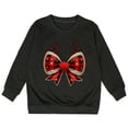 thumbnail image 4 of Chandail en Molleton pour Enfants Filles Manches Longues Chandails en Molleton Imprimés Col Rond Chandail Tops Vêtements d'Automne Chandail en Molleton 5-6 Ans, 4 of 4