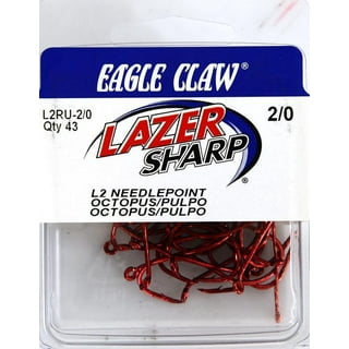 Eagle Claw SPCRPW Crappie Hook Assortment Clam, 46 Piece 