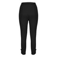 thumbnail image 5 of SDNall Capris for Women Casual Summer Clearance Summer High Waisted Solid Color Capris Matching Slim Fitting Yoga Gym Pants Women'S Capris, 5 of 9