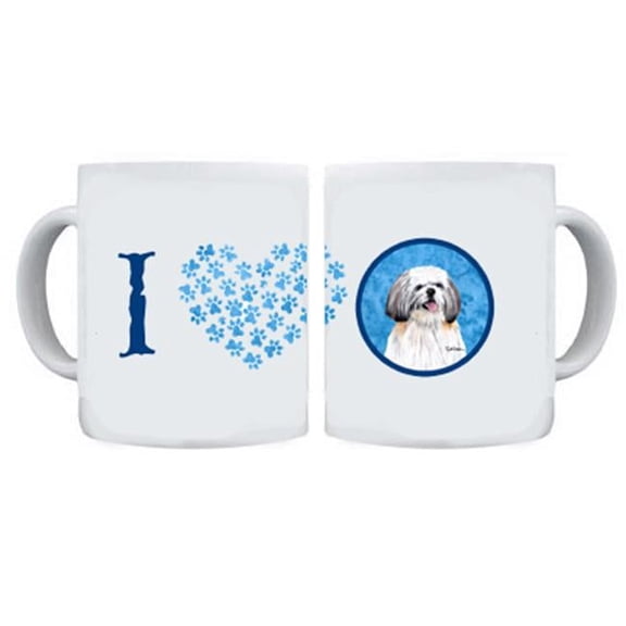15 oz. Shih Tzu Dishwasher Safe Microwavable Ceramic Coffee Mug