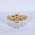 thumbnail image 4 of 5ml Test Tube Glass Bottle Clear Glass Bottle with Cork Stopper for Wedding Small Wishing Bottles Wholesale 6pcs, 4 of 5