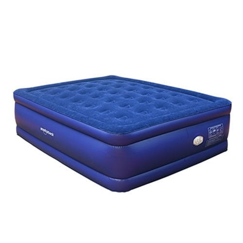 Smart Air Beds BD1224GT Raised Deluxe Coil Beam Flock Top Air Bed